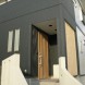 福岡市　新築住宅　玄関アプローチ