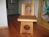 福岡市　新築住宅　造作椅子