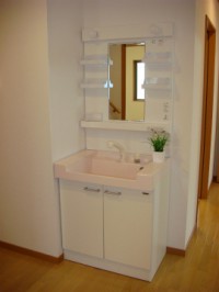 福岡市　新築住宅　洗面コーナー
